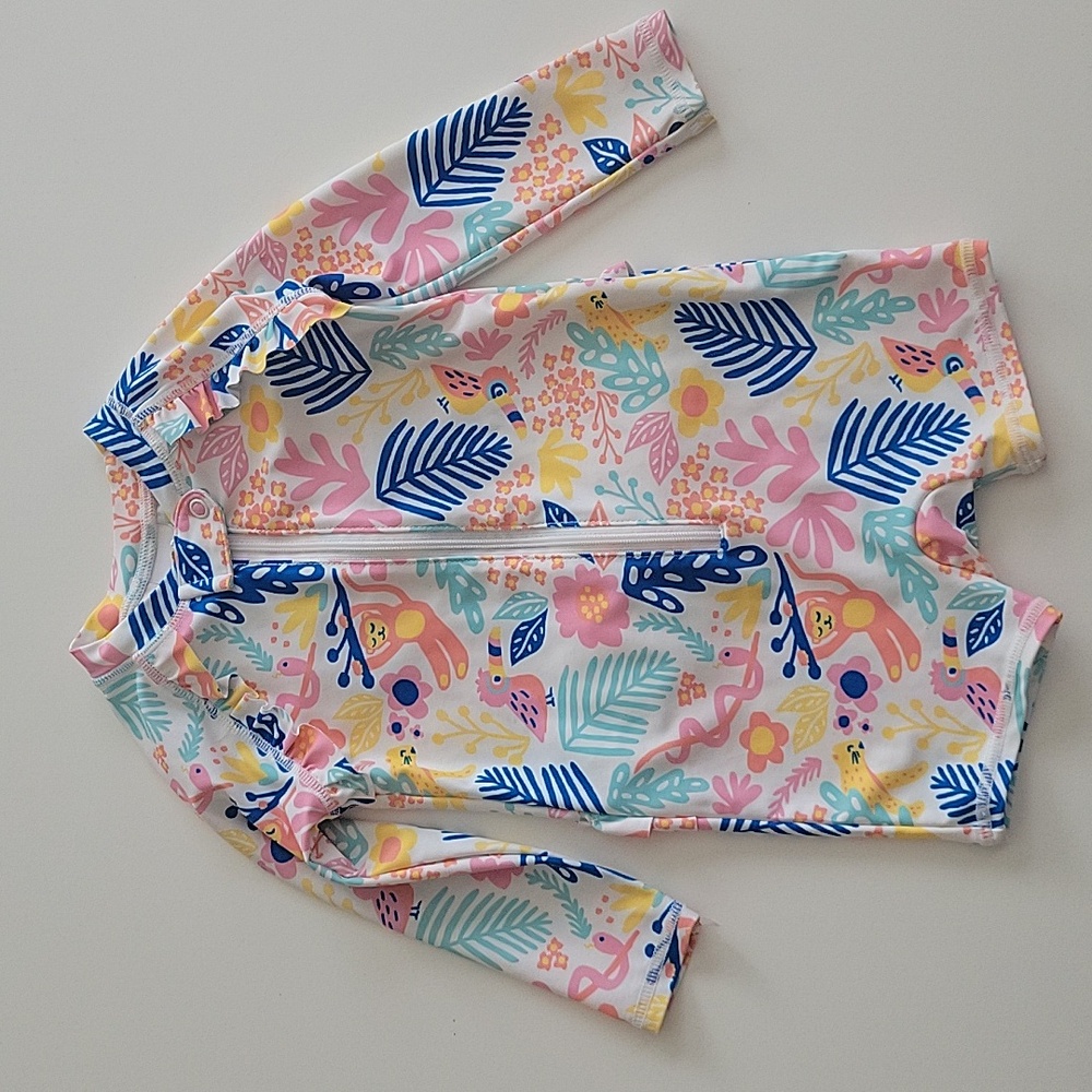 Tucker + Tate long sleeve baby swimming suit 9M